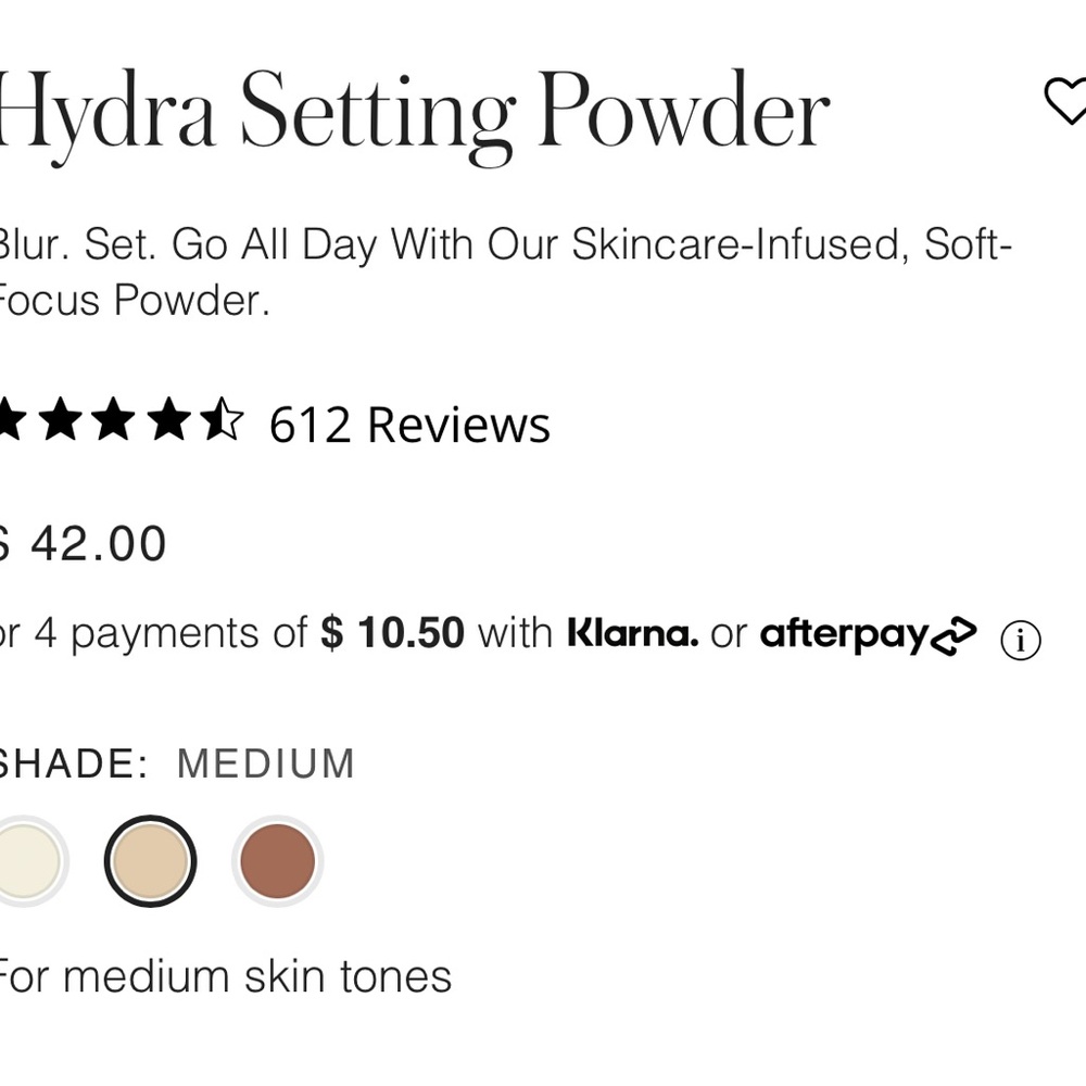RMS Beauty Hydra Setting Powder - Picture 2 of 5